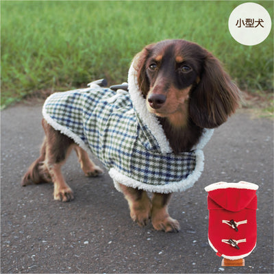 <font color="red">最新秋冬服20%OFFセール</font><br><font size="3">小型犬・胴長・ダックス</font> <br>ダッフルコート - VERY-PET