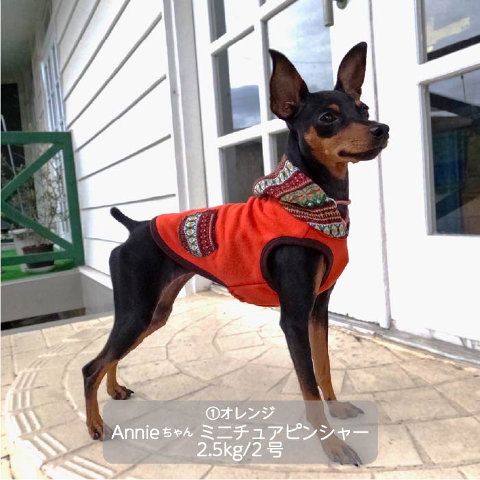 <font color="red">最新秋冬服20%OFFセール</font><br><font size="3">小型犬・胴長・ダックス</font> <br>ニットフード付タンク - VERY-PET