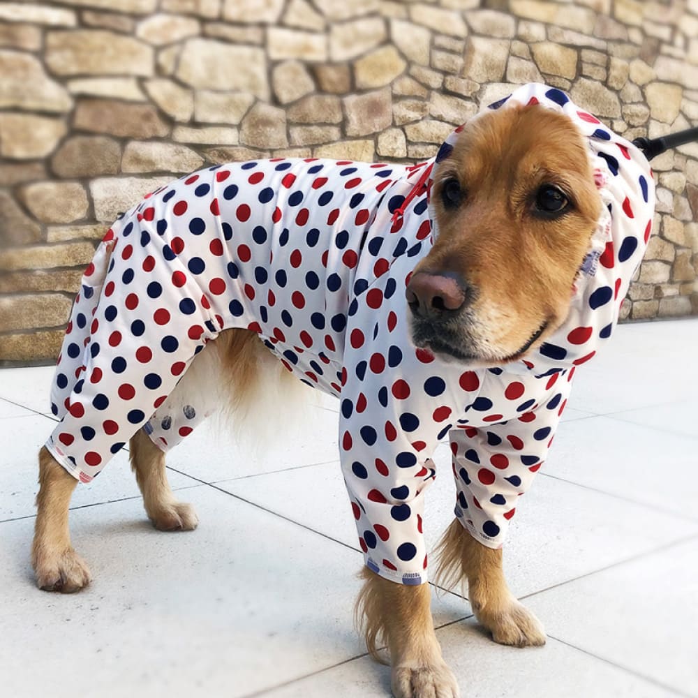 大型犬 ストレッチフルカバー レインコート 4脚 | VERY-PET