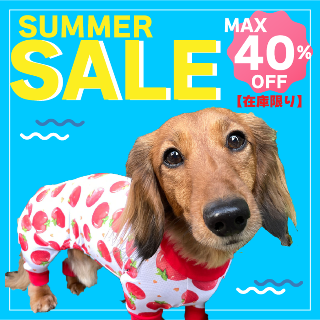 SUMMER SALE開催！MAX40％OFF！