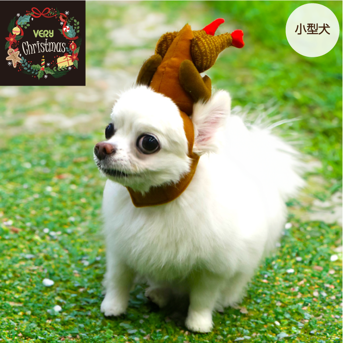 <font color="red">50％OFFセール</font><br>クリスマス　コスチューム 帽子　小型犬用 - VERY-PET