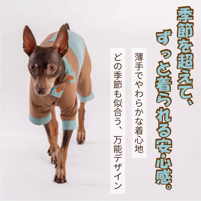 【スタイプレゼント対象商品】コーギー・バセット [全32size展開]<br>カラースキームロンパース - VERY-PET