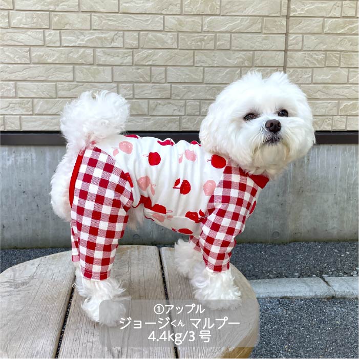 Web限定プリントカバーオール 小型犬・胴長 - VERY-PET