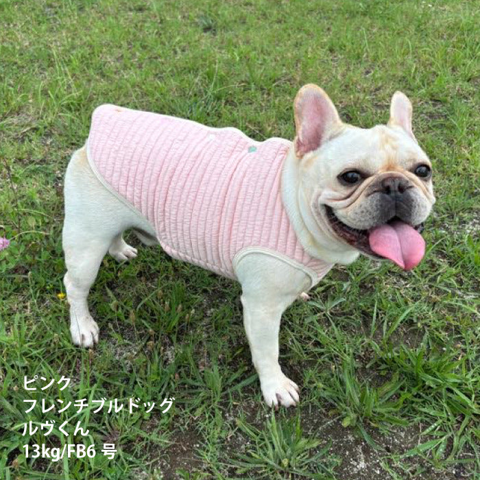 【スタイプレゼント対象商品】フレブル・パグ [全20size展開]<br>背開きタンク - VERY-PET