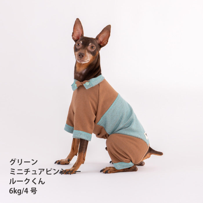 【スタイプレゼント対象商品】小型～超大型 ダックス 胴長 [全32size展開]<br>カラースキームロンパース