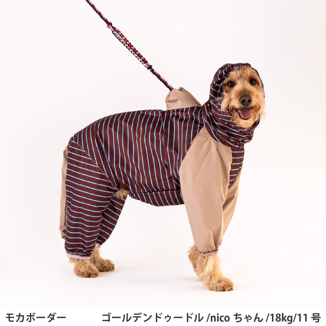 小型～超大型 [シリーズ全33size展開] BREATH FIT RAIN WEAR -FULLCOVER&amp;STRETCH-