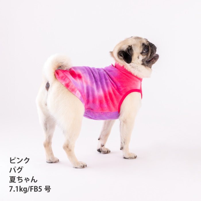 【スタイプレゼント対象商品】フレブル・パグ [全18size展開]<br>タイダイフリースタンク - VERY-PET