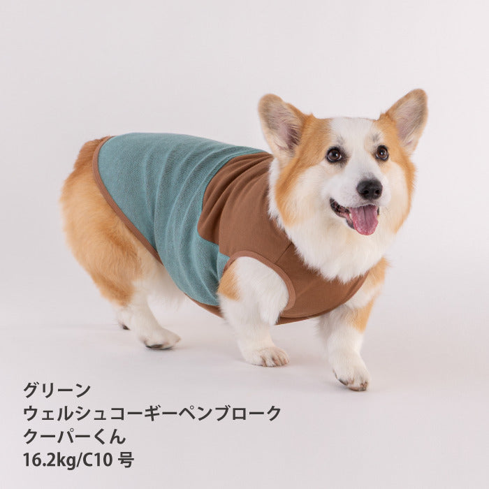 【スタイプレゼント対象商品】コーギー・バセット [全29size展開]<br>カラースキームタンク - VERY-PET