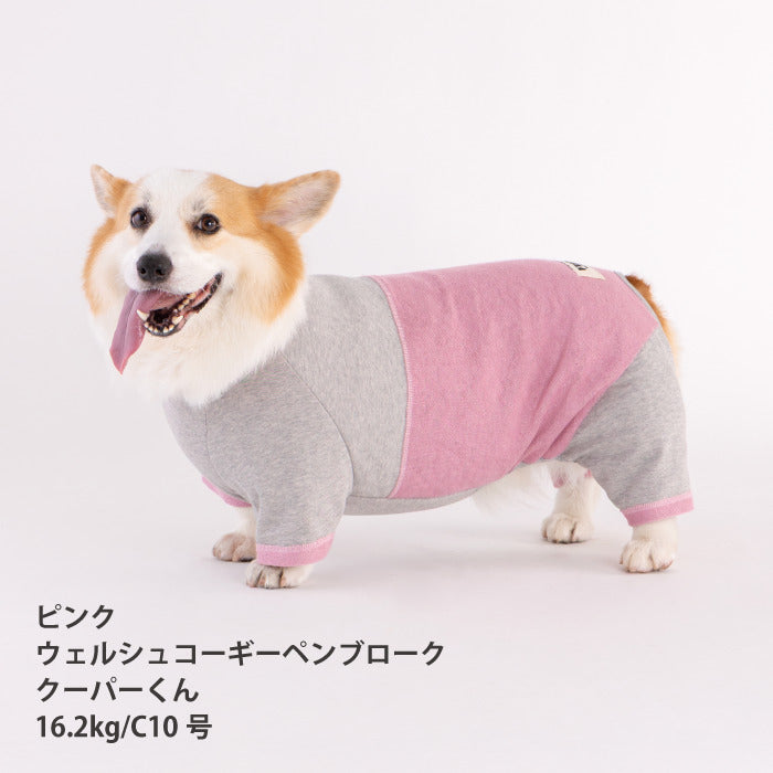 【スタイプレゼント対象商品】コーギー・バセット [全32size展開]<br>カラースキームロンパース - VERY-PET