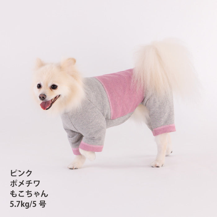 【スタイプレゼント対象商品】小型～超大型 ダックス 胴長 [全32size展開]<br>カラースキームロンパース - VERY-PET