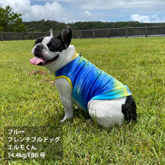 【スタイプレゼント対象商品】フレブル・パグ [全18size展開]<br>タイダイフリースタンク - VERY-PET