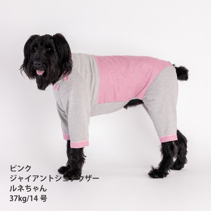 【スタイプレゼント対象商品】小型～超大型 ダックス 胴長 [全32size展開]<br>カラースキームロンパース - VERY-PET