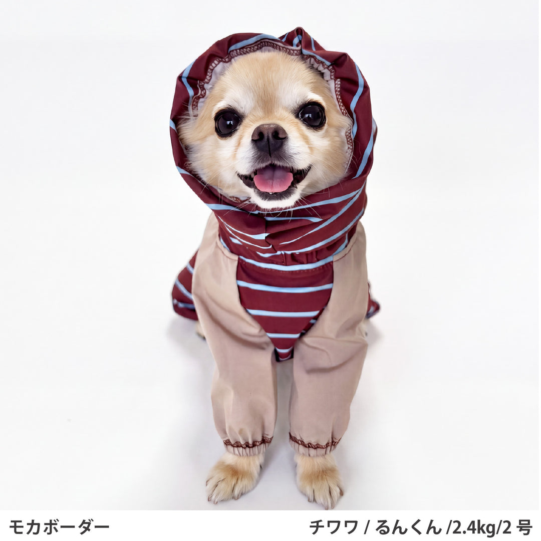 小型～超大型 [シリーズ全33size展開] BREATH FIT RAIN WEAR -FULLCOVER&amp;STRETCH-