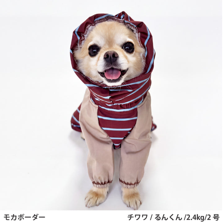 小型～超大型 [シリーズ全33size展開] BREATH FIT RAIN WEAR -FULLCOVER&amp;STRETCH-