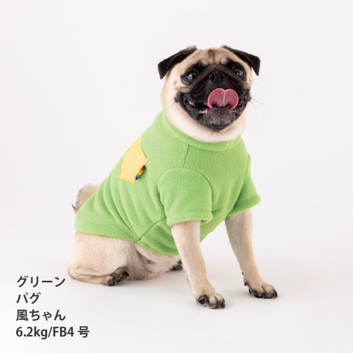 【スタイプレゼント対象商品】フレブル・パグ [全20size展開]<br>フリースTシャツ - VERY-PET