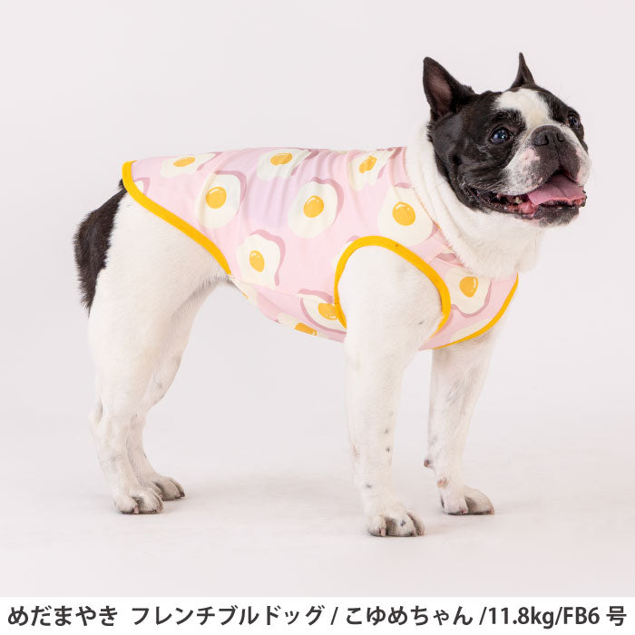 フレブル・パグ　タンク　　Macブルタンク マメ フレブル・パグ [全29size展開] プリントクールタンク めだまやき