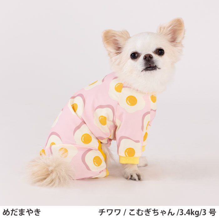 小型～超大型 ダックス 胴長 [全33size展開]<br>プリントクールロンパース めだまやき - VERY-PET