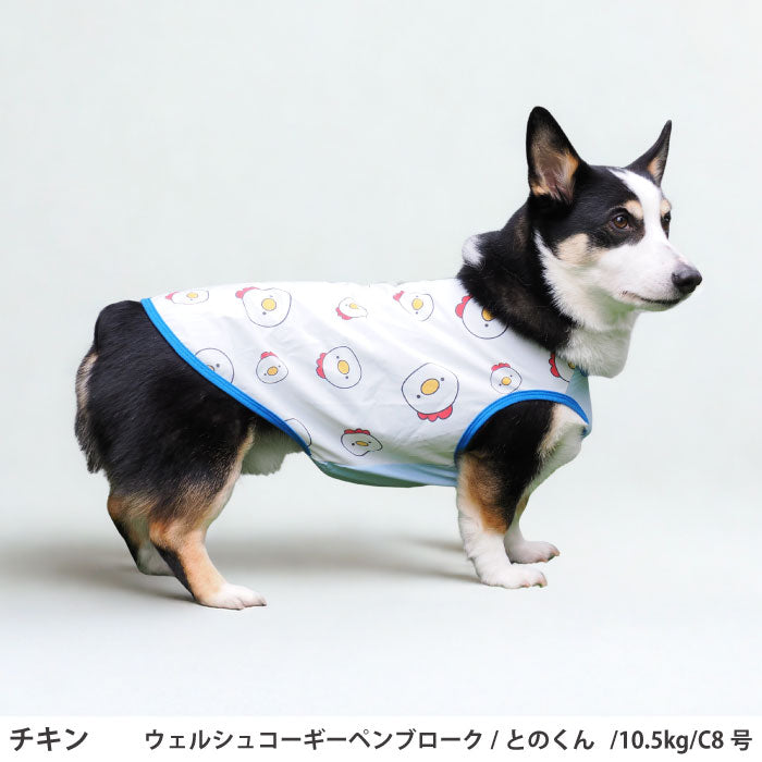 コーギー・バセット [全29size展開]<br>プリントクールタンク チキン - VERY-PET