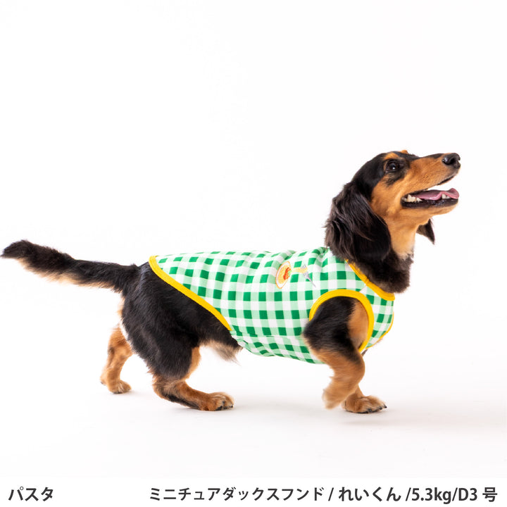ダックス・トイプードル・胴長 ミラノ風タンクトップ