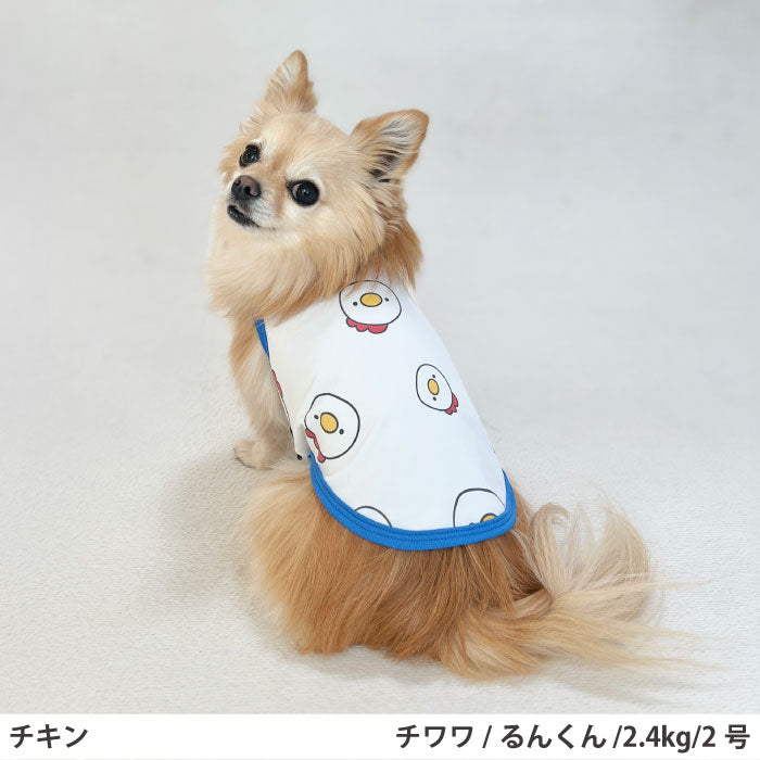 小型～超大型 ダックス 胴長 [全29size展開]<br>プリントクールタンク チキン - VERY-PET