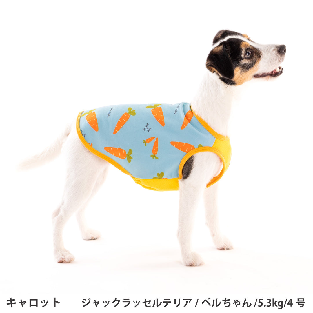 小型～超大型 プリント裏毛タンクトップ