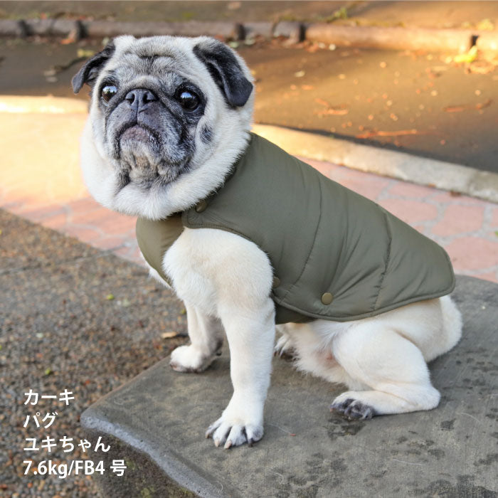【スタイプレゼント対象商品】フレブル・パグ [全20size展開]<br>ダウン風コート - VERY-PET