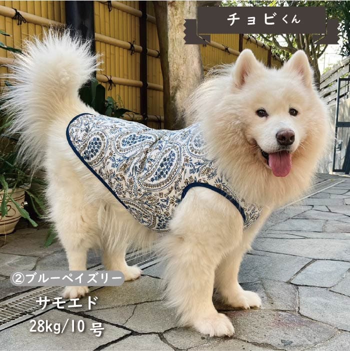 Web限定ペイズリープリントタンクトップ 大型犬 - VERY-PET