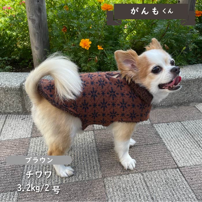 ニットボアコート 小型犬・胴長・ダックス - VERY-PET