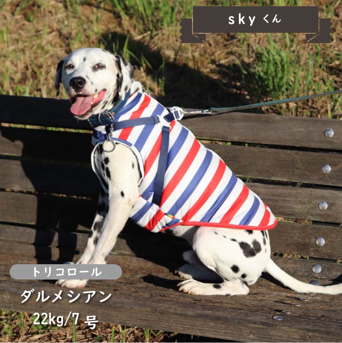 ハーネス付防水タンクトップ 中型犬 - VERY-PET