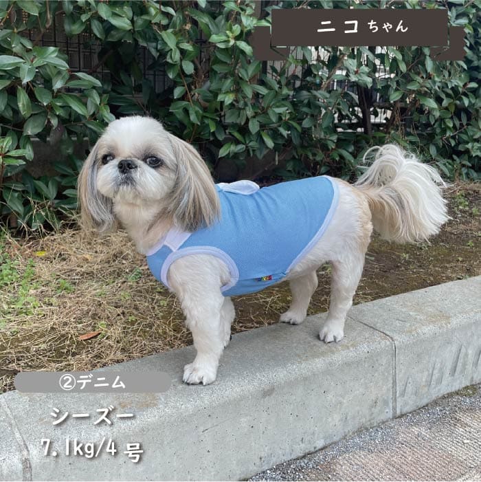 接触冷感&濡らして冷たい<br>デザインクールウェア 小型犬・胴長・ダックス - VERY-PET