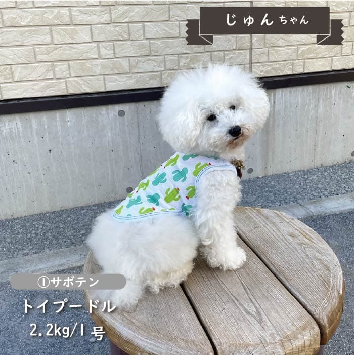 接触冷感&濡らして冷たい<br>クールタンクトップ 小型犬・胴長・ダックス - VERY-PET