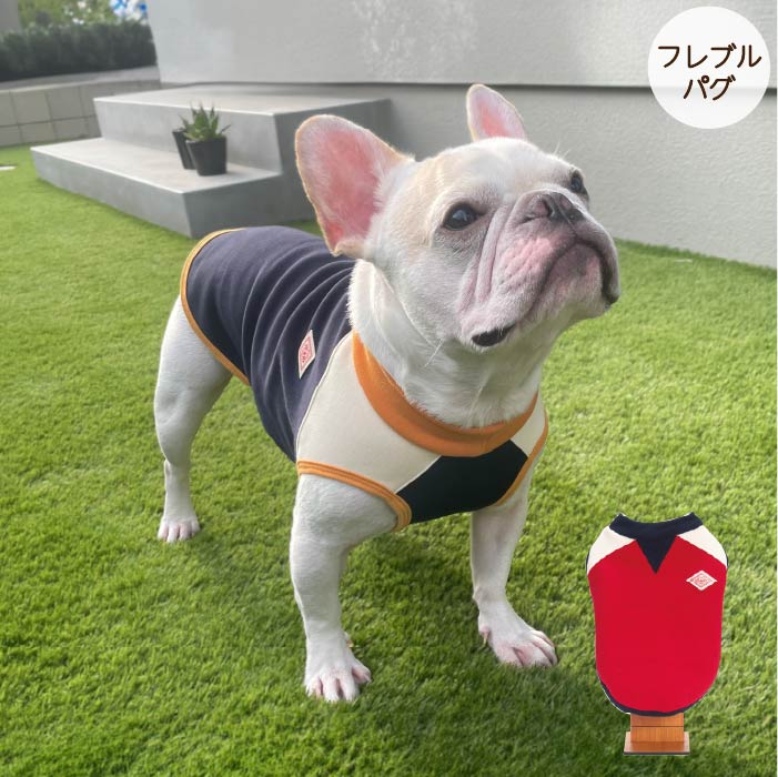 <font color="red">最新秋冬服20％OFFセール</font><br><font size="3">フレブル・パグ</font> <br>裏ボアタンク - VERY-PET