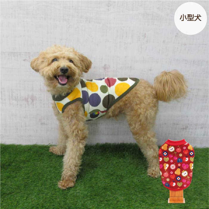 <font color="red">最新秋冬服20％OFFセール</font><br><font size="3">小型犬・胴長・ダックス</font> <br>プリントタンク - VERY-PET
