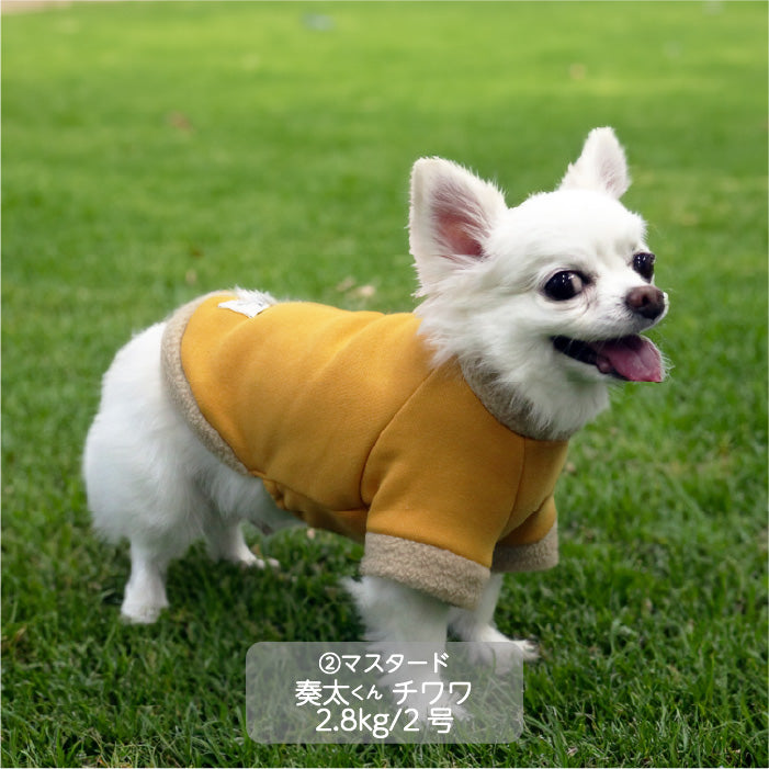 <font size="3">小型犬・胴長・ダックス</font> <br>裏ボア半袖Tシャツ