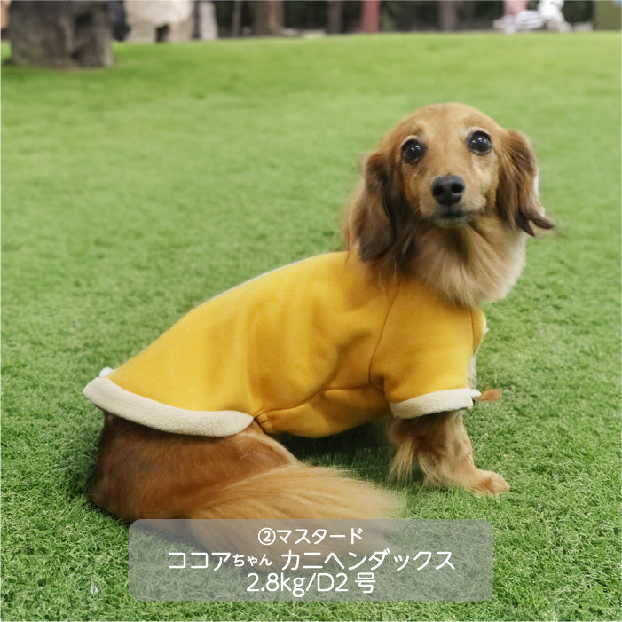 <font size="3">小型犬・胴長・ダックス</font> <br>裏ボア半袖Tシャツ