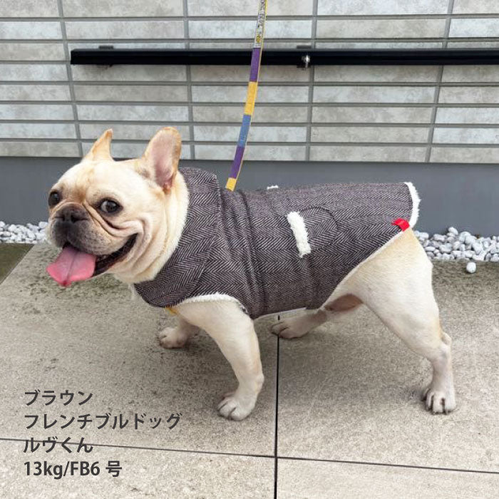 【スタイプレゼント対象商品】フレブル・パグ [全20size展開]<br>ポケット付きコート - VERY-PET