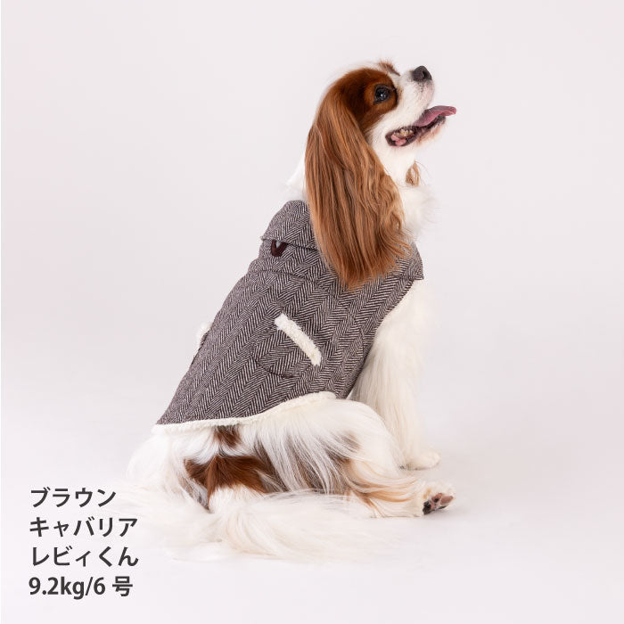 【スタイプレゼント対象商品】小型～大型 ダックス 胴長 [全20size展開]<br>ポケット付きコート