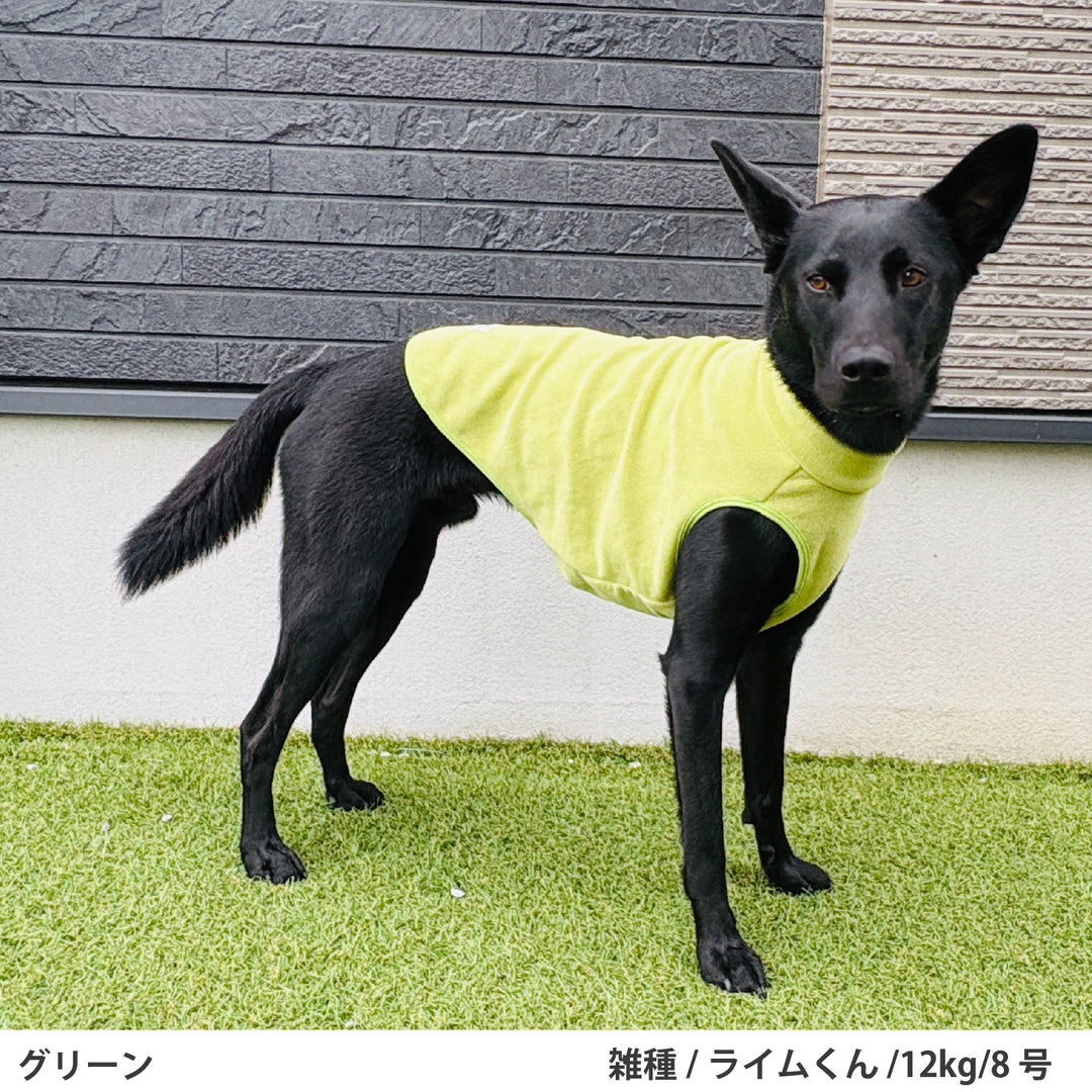 小型～超大型 ソフトフリースストレッチタンクトップ