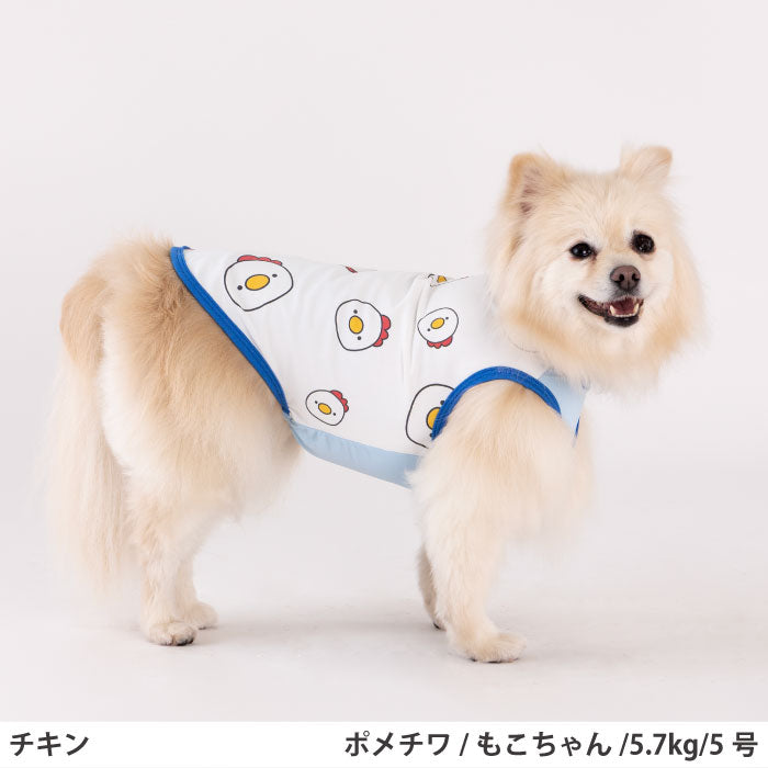 小型～超大型 ダックス 胴長 [全29size展開]<br>プリントクールタンク チキン - VERY-PET