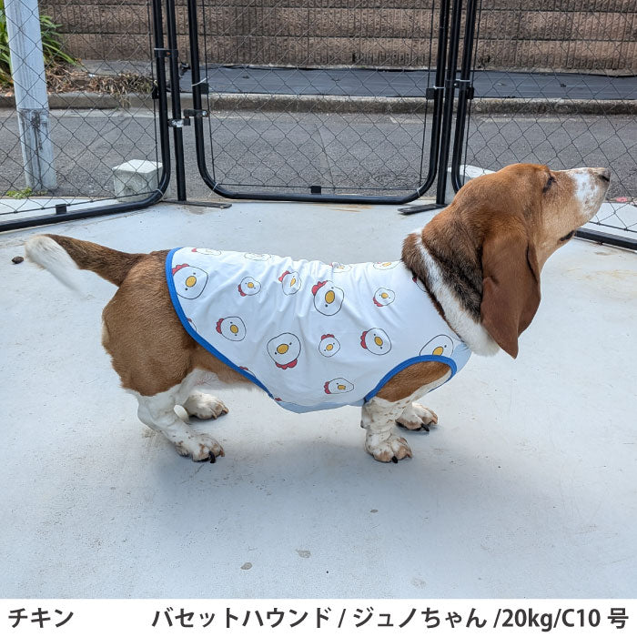 コーギー・バセット [全29size展開]<br>プリントクールタンク チキン - VERY-PET