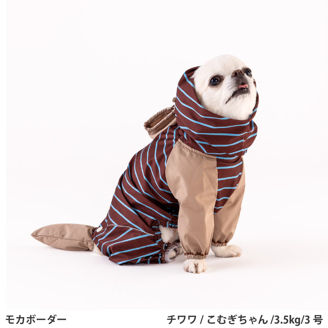小型～超大型 [シリーズ全33size展開] BREATH FIT RAIN WEAR -FULLCOVER&amp;STRETCH-