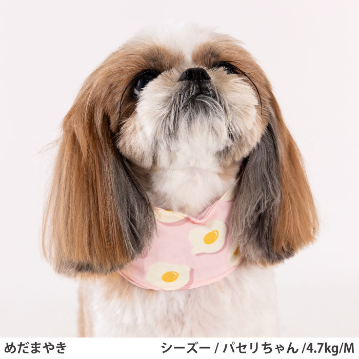 全犬種対応 全5size<br>熱中症対策に！専用やわらか保冷剤付<br>接触冷感 クールバンダナ - VERY-PET