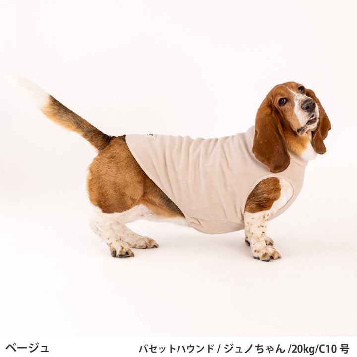 コーギー・バセット ソフトフリースストレッチタンクトップ