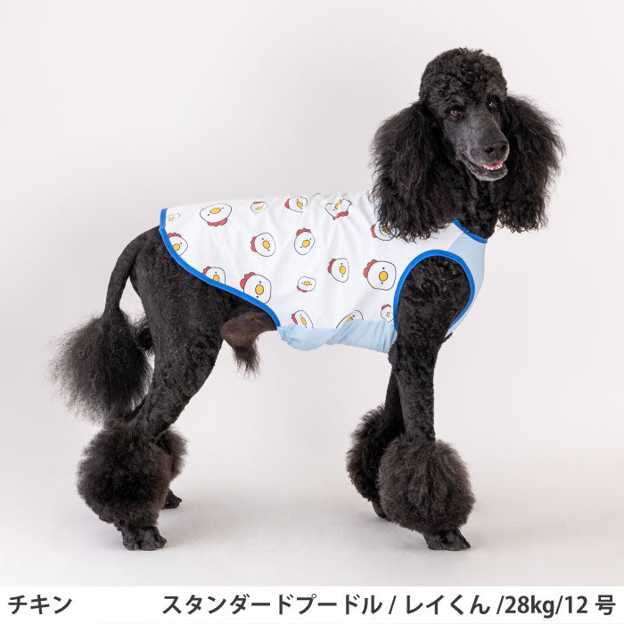 小型～超大型 ダックス 胴長 [全29size展開]<br>プリントクールタンク チキン - VERY-PET