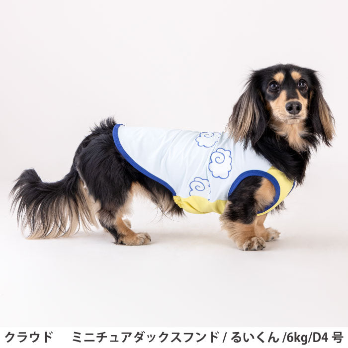 小型～超大型 ダックス 胴長 [全21size展開]<br>光るプリントクールタンク クラウド - VERY-PET