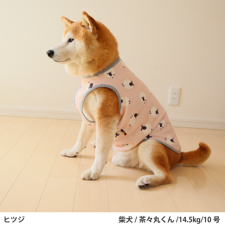 小型～超大型 プリント裏起毛タンクトップ