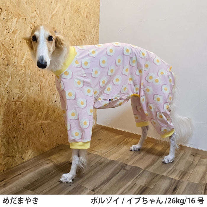 小型～超大型 ダックス 胴長 [全33size展開]<br>プリントクールロンパース めだまやき - VERY-PET