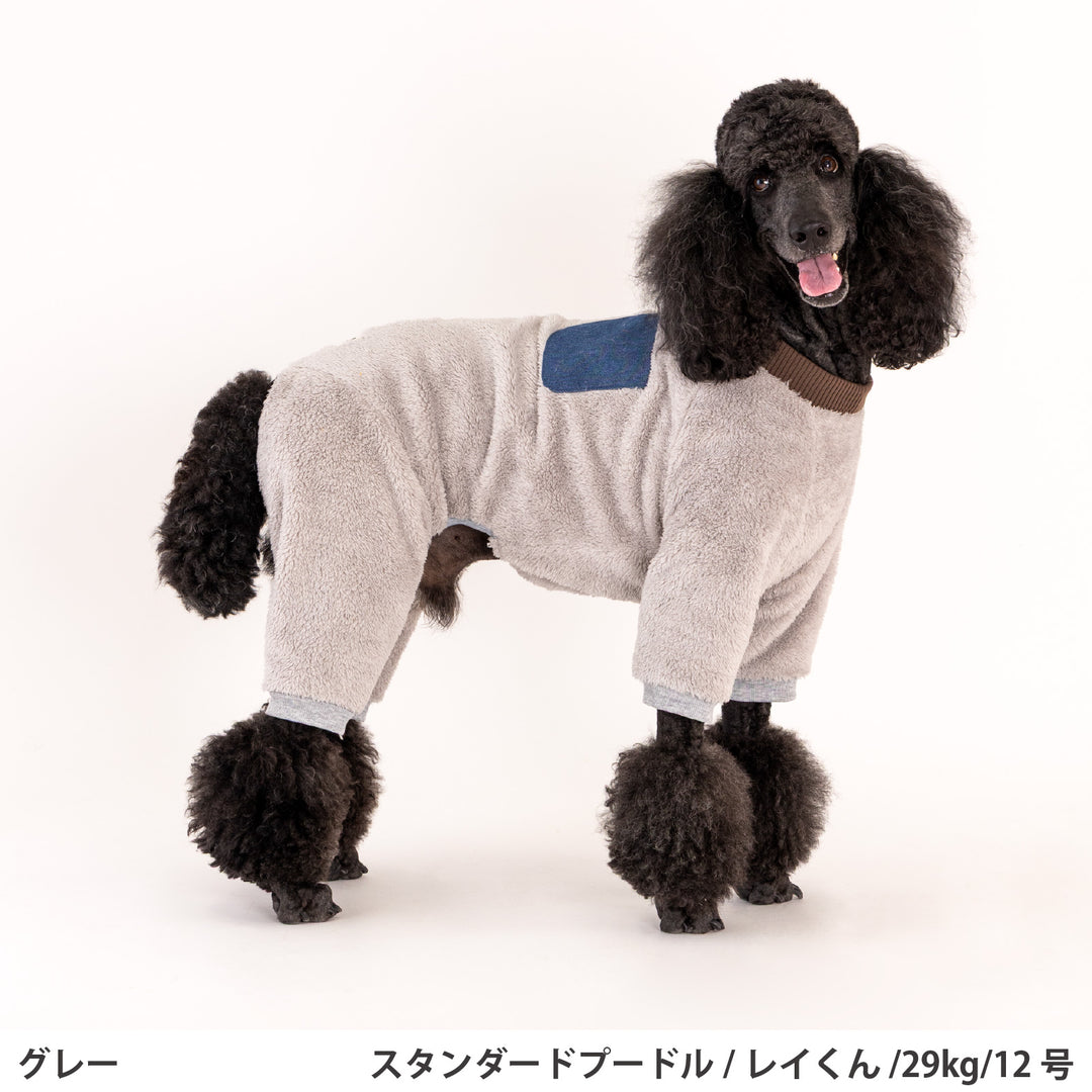 小型～大型 ボアフリースロンパース