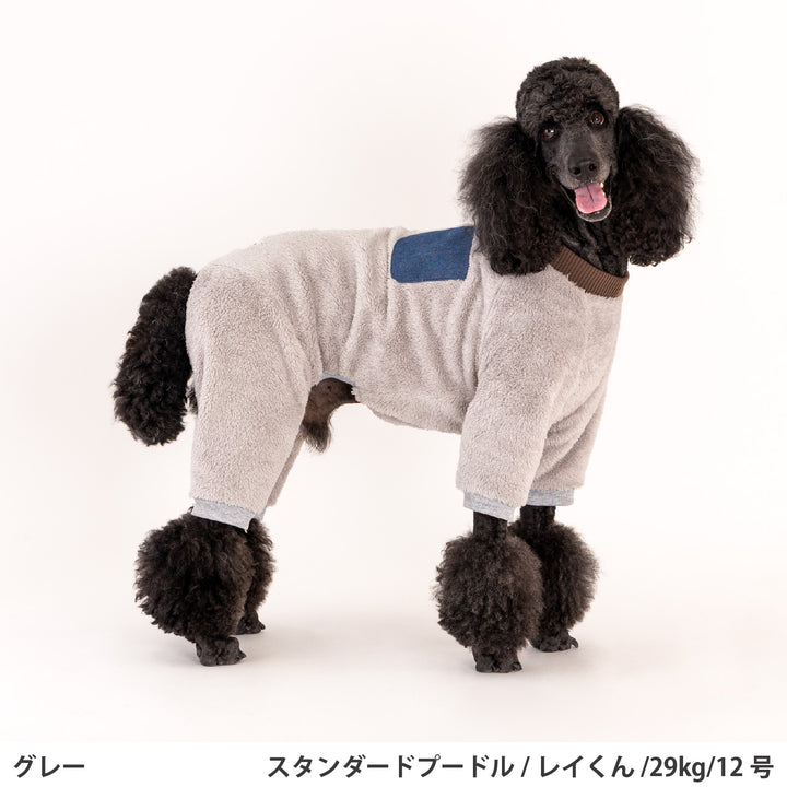 小型～大型 ボアフリースロンパース