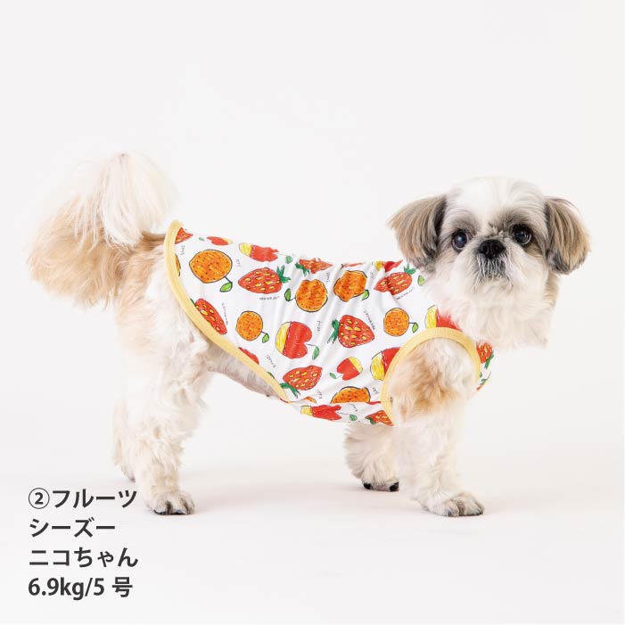 <font size="2">小型 中型 ダックス 胴長 [全14size展開]</font><br>【コルナムコラボ】クールタンクトップ - VERY-PET